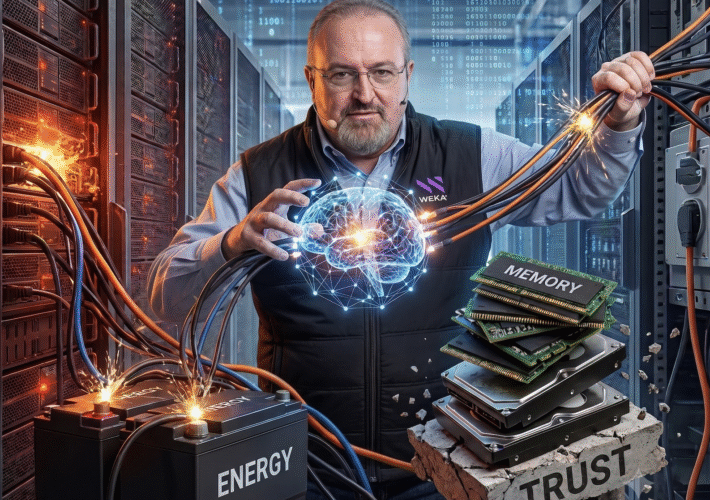 WEKA’s Val Bercovici: Why the AI race is really a race for energy, memory and trust